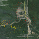 Map of the fire around and within Fort McMurray as of 2:20 AM May 4, 2016. (Image: MODIS).